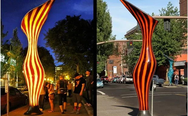 A Closer Look at Portland's Giant, Carnivorous Street Lights