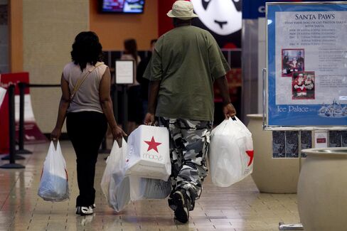 Consumer Comfort in U.S. Advanced Last Week to Seven-Month High