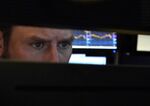 A trader works on the floor of the New York Stock Exchange during the opening bell on March 10, 2020 in New York.