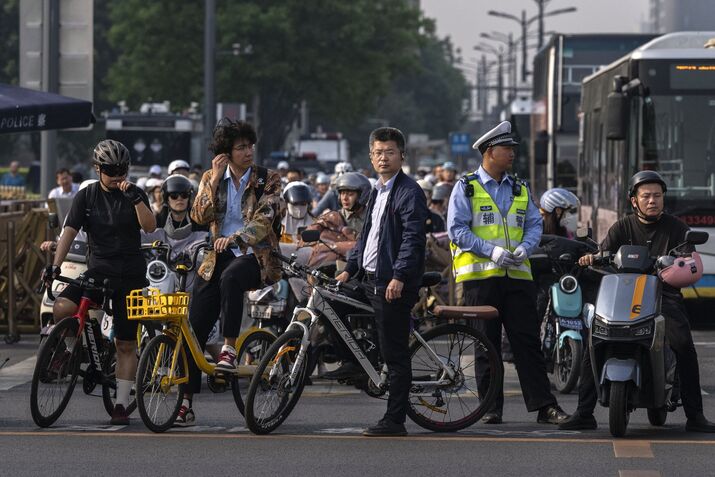 Beijing Prepares For U.S. President Trump Visit