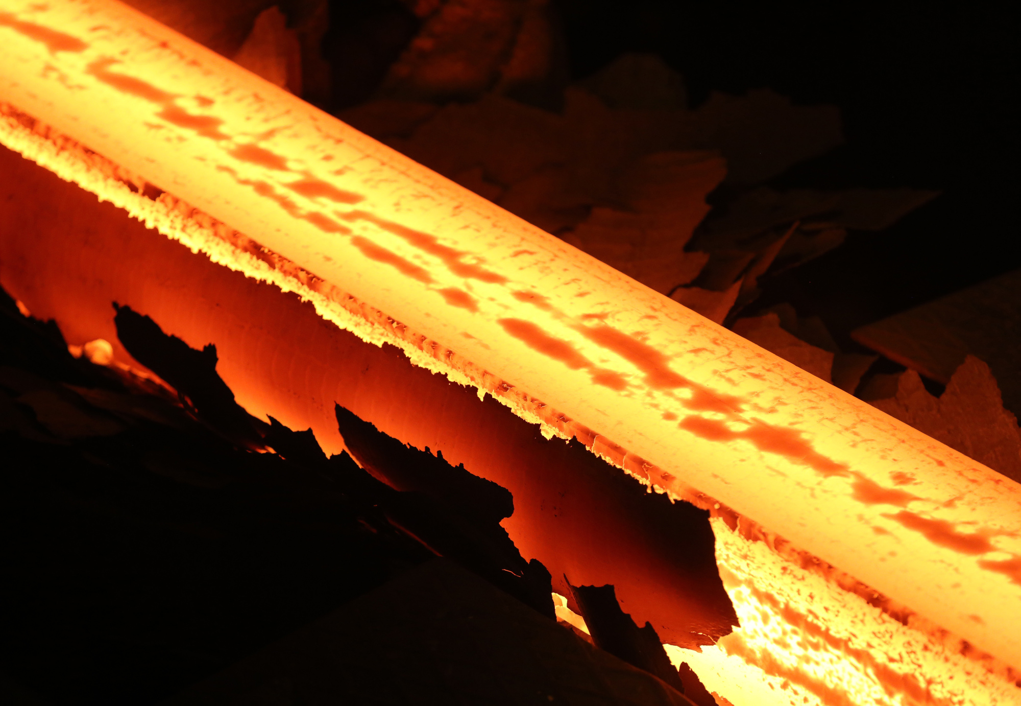 Steel Production At OAO Mechel's Izhstal Plant As President Putin Promises Economic Growth