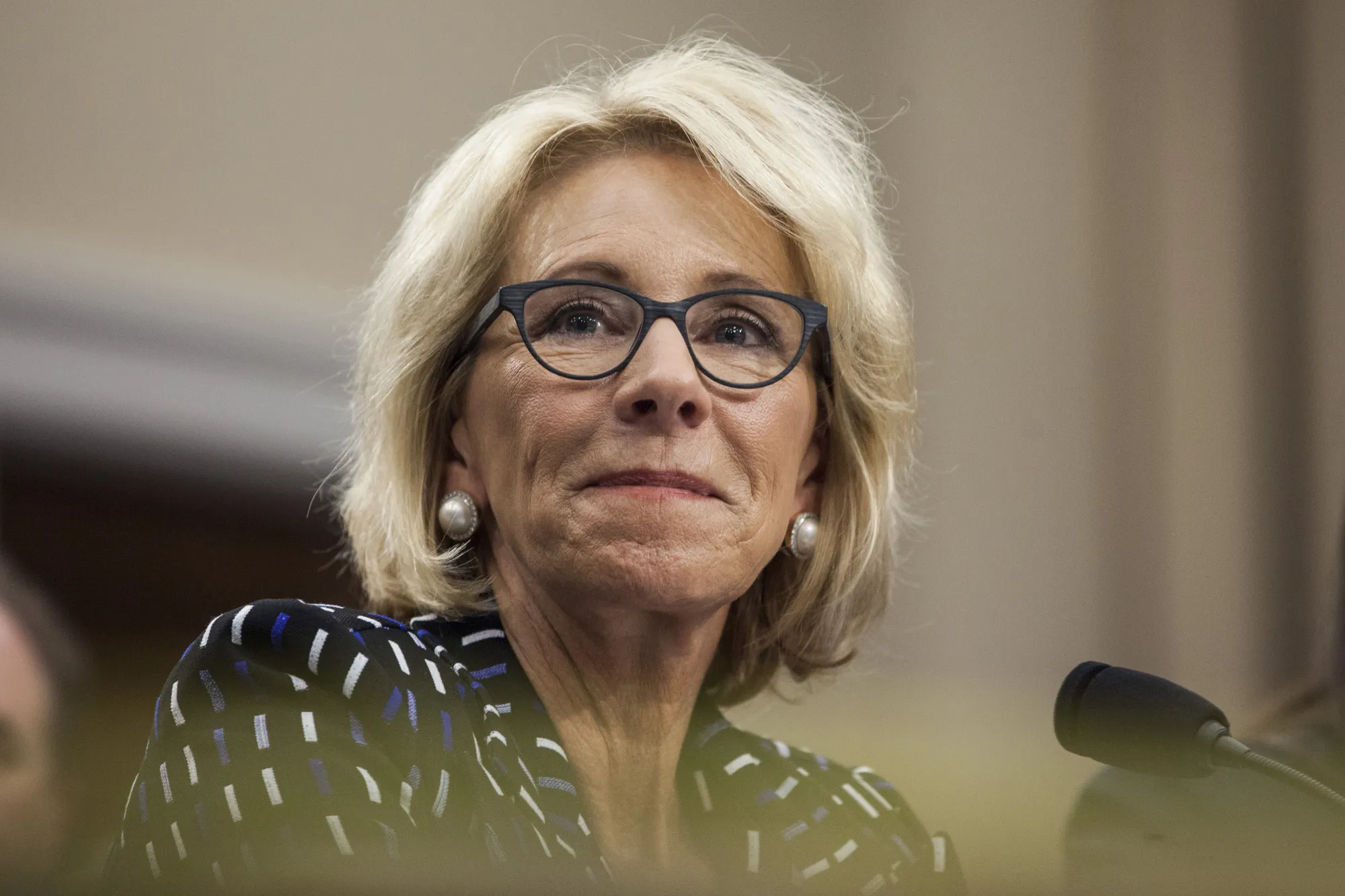 U.S. Secretary of Education Betsy DeVos.