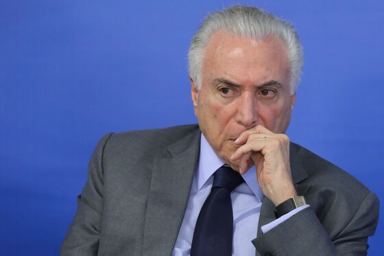 Economic Overhaul at Risk as Temer Arrest Roils Brazil Politics