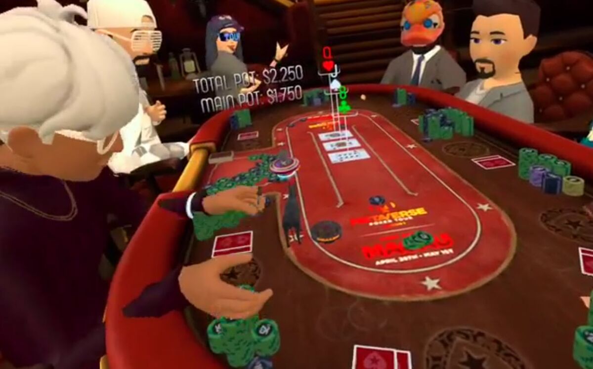 Eftermæle fejl massefylde Online Casinos in Virtual Reality Let Kids Play Poker, Exposing Them to  Abuse - Bloomberg
