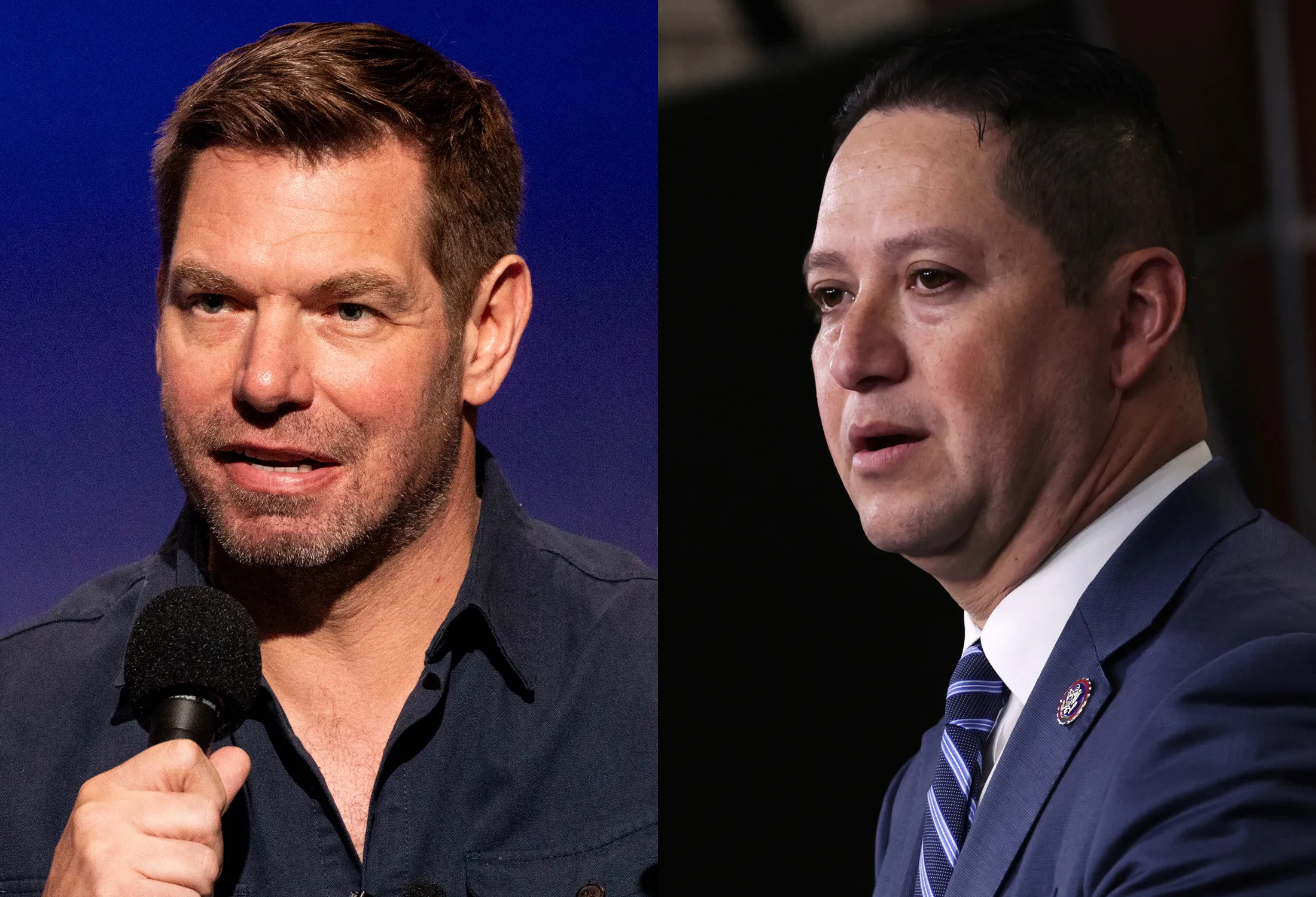 Eric Swalwell and Tony Gonzales