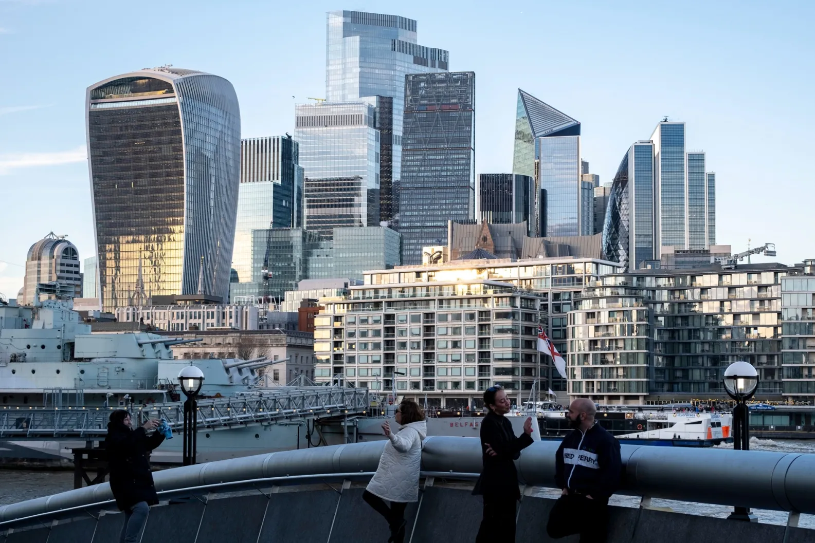 London skyline.