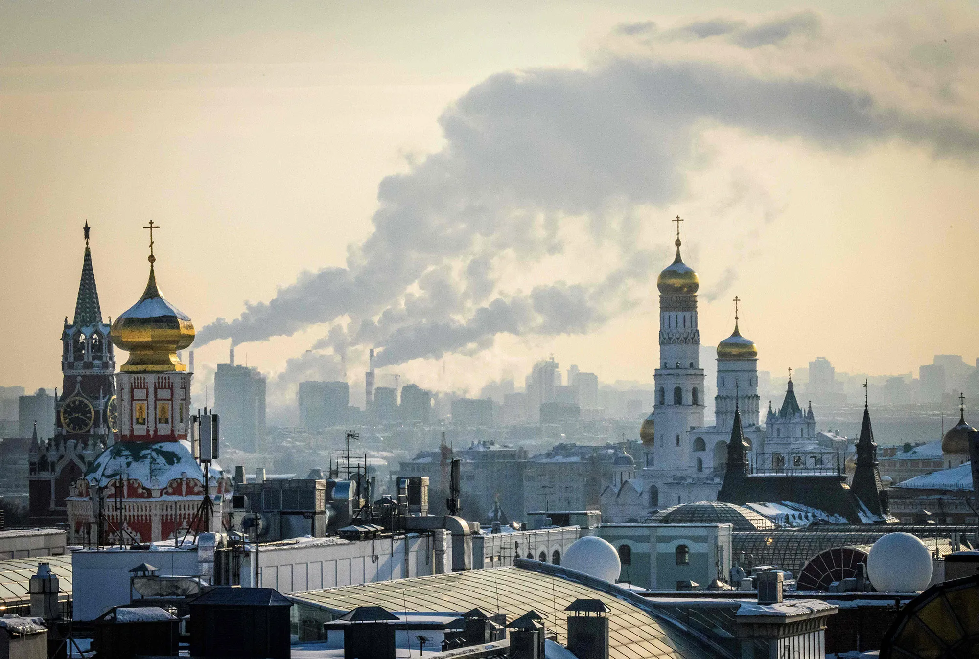 The Kremlin in Moscow.