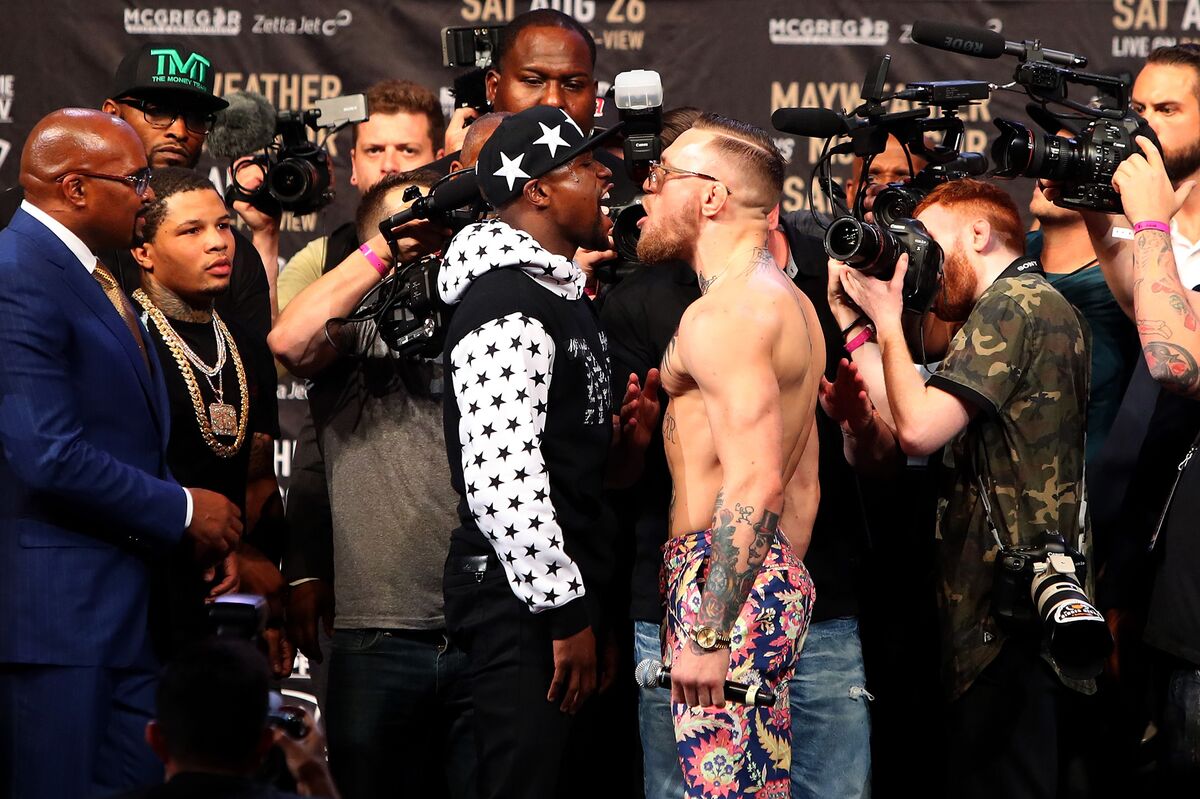 Gamblers Apparently Think McGregor Could Really Beat Mayweather - Bloomberg