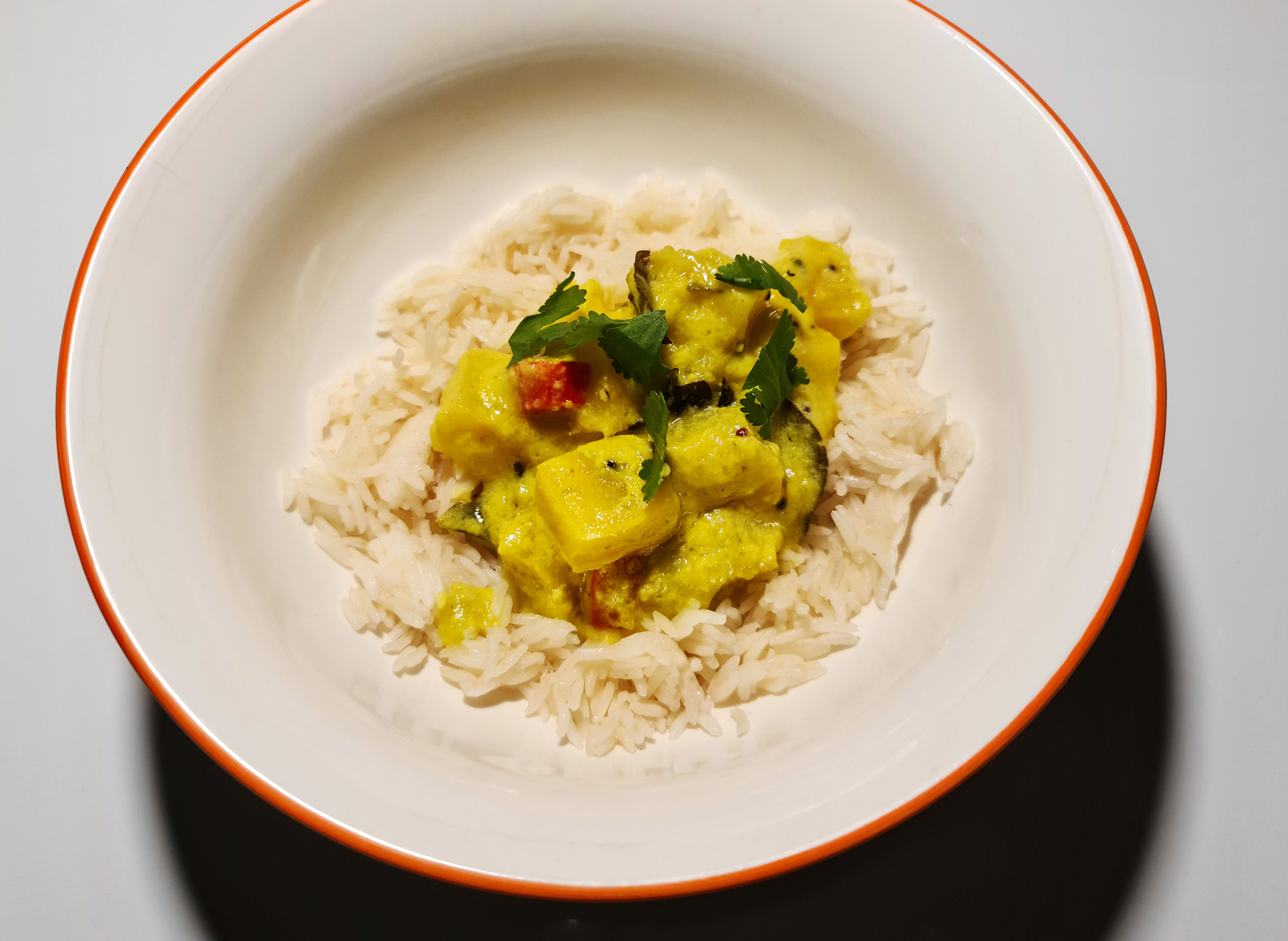 Pineapple curry as prepared by the author.&nbsp;