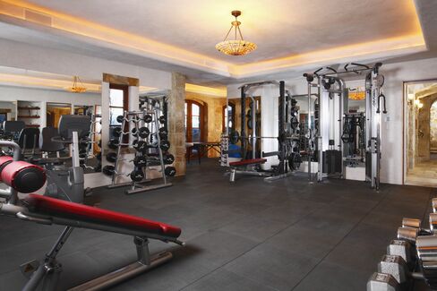 The gym.
