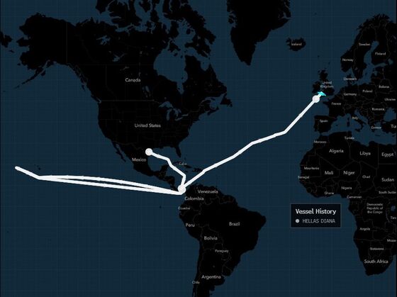 LNG Vessel’s U-Turn to U.K. From Hawaii Shows Draw of European Energy Crisis