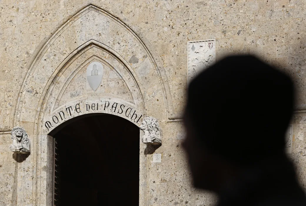 Banca Monte dei Paschi di Siena SpA headquarters in Siena.
