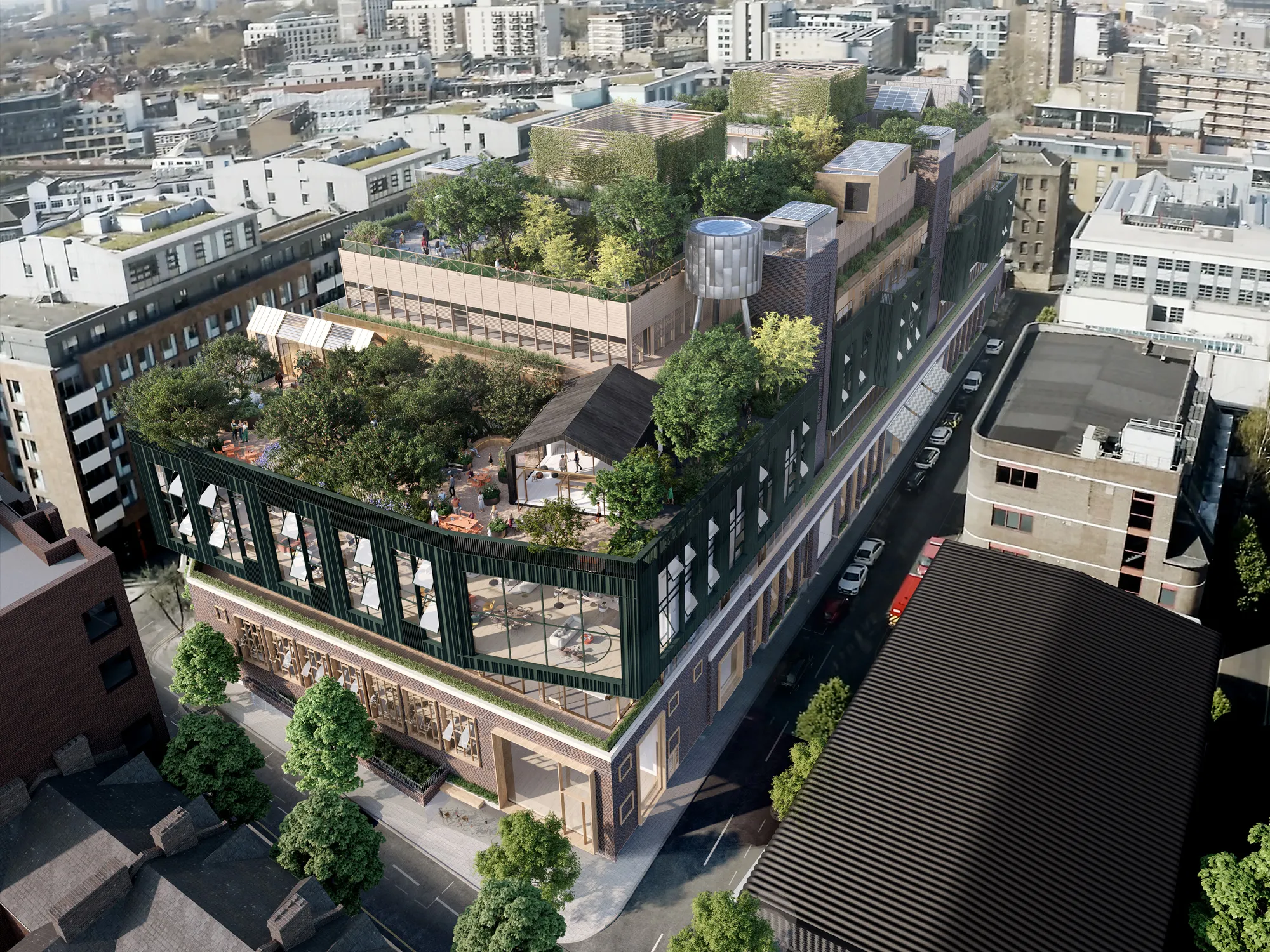 The former Blackfriars Crown Court site was previously granted permission to be redeveloped into an office project with roof garden.