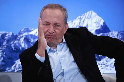 今年のダボス会議に出席したサマーズ氏(1月18日)