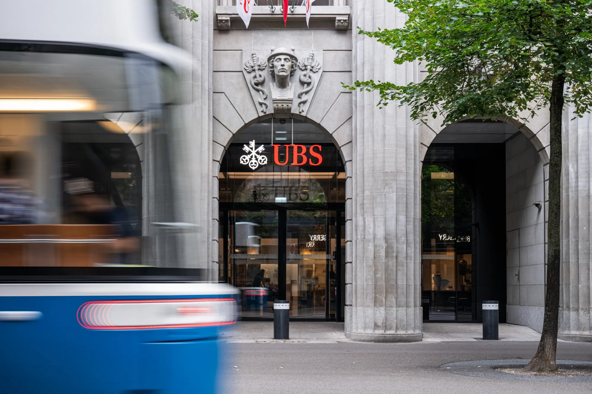 The UBS Group AG headquarters in Zurich.