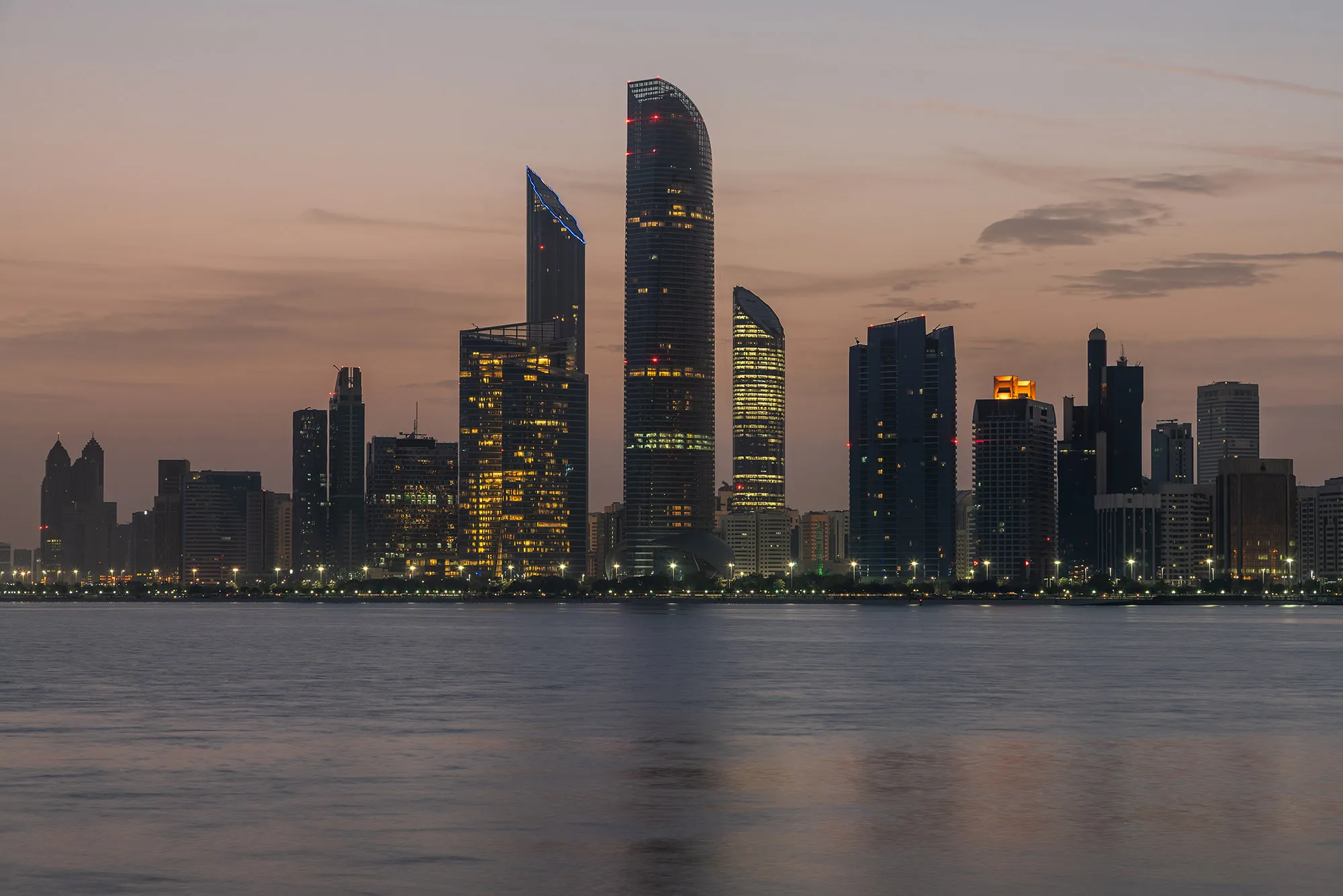 The Abu Dhabi Skyline