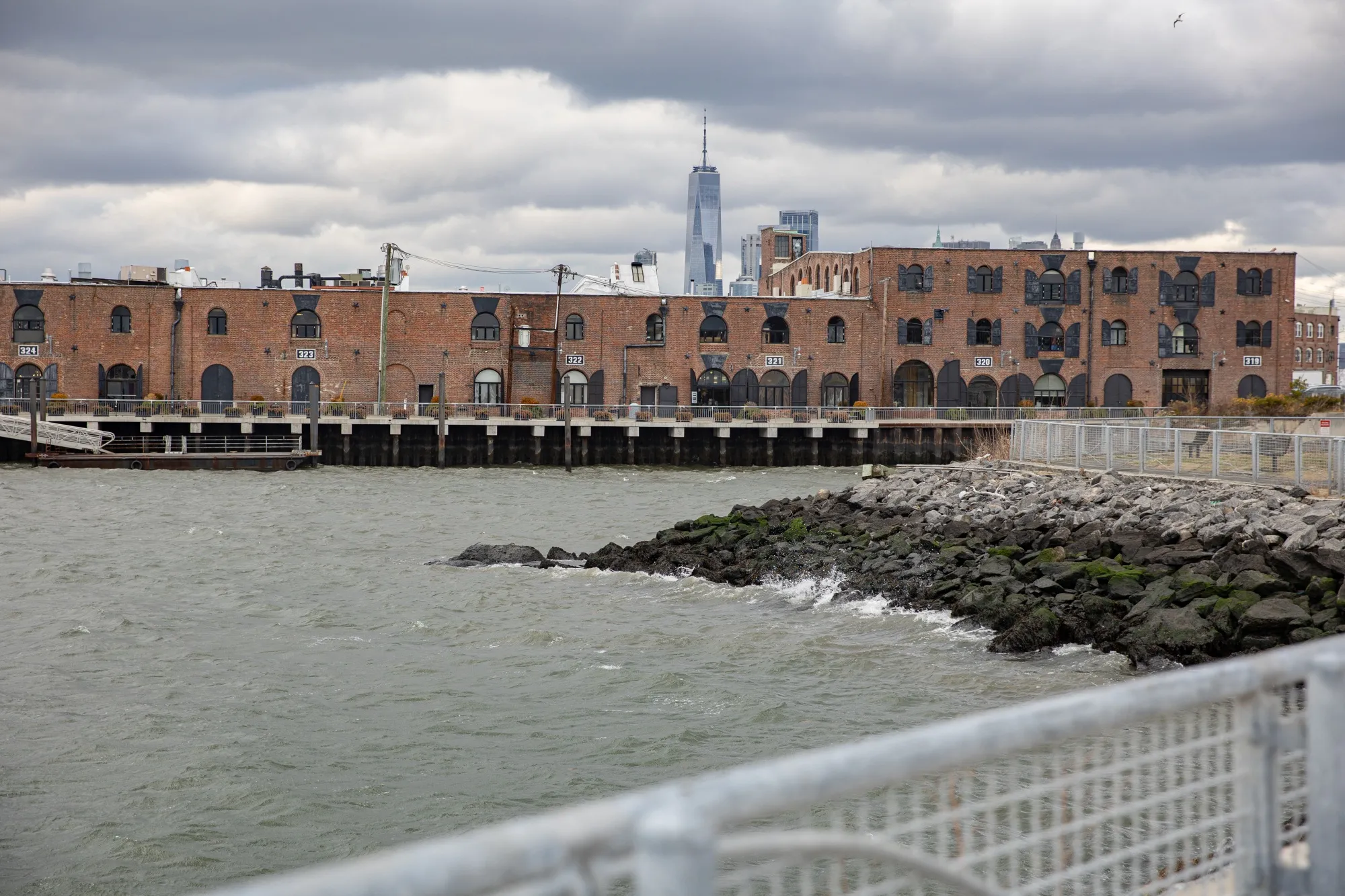 Liberty Warehouse in the Red Hook neighborhood of the Brooklyn borough of New York.