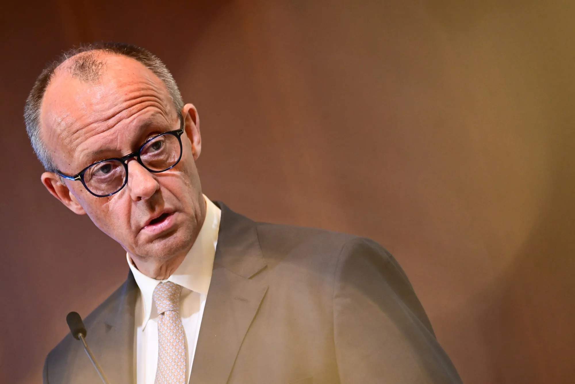Friedrich Merz in Berlin on May 7.