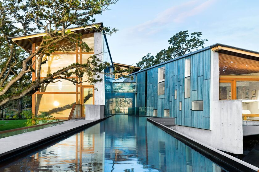 relates to This Beachfront Mansion Is Primed for a James Bond-Style Escape