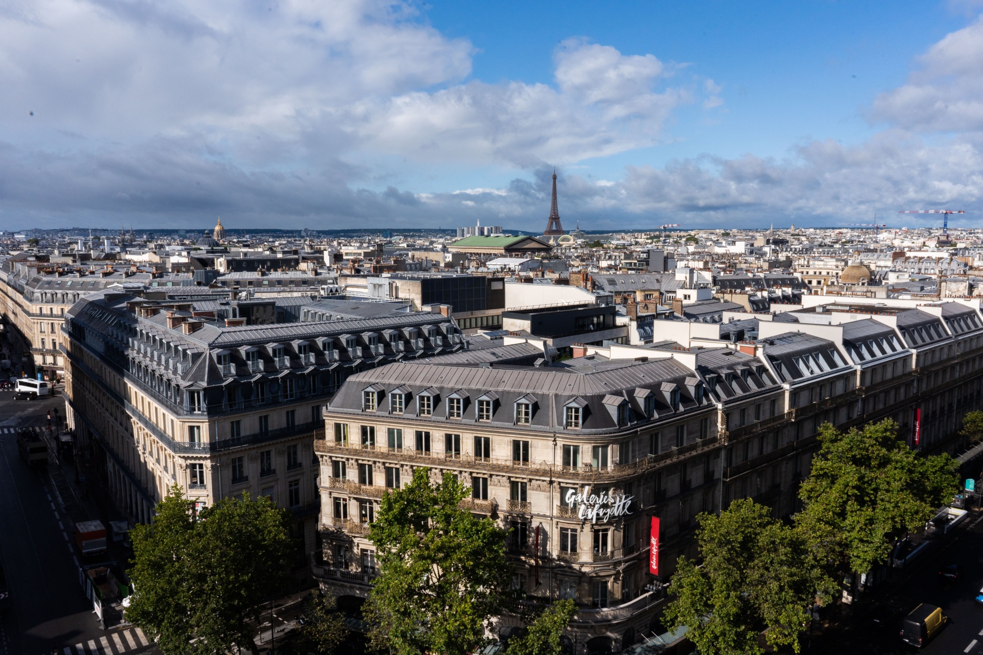 Paris Landmarks Amid French Economy Growth Surge