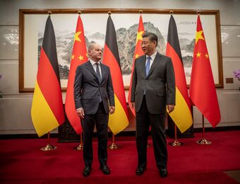 relates to Xi Rebuffs Pressure From Scholz to Rein In Chinese Manufacturing