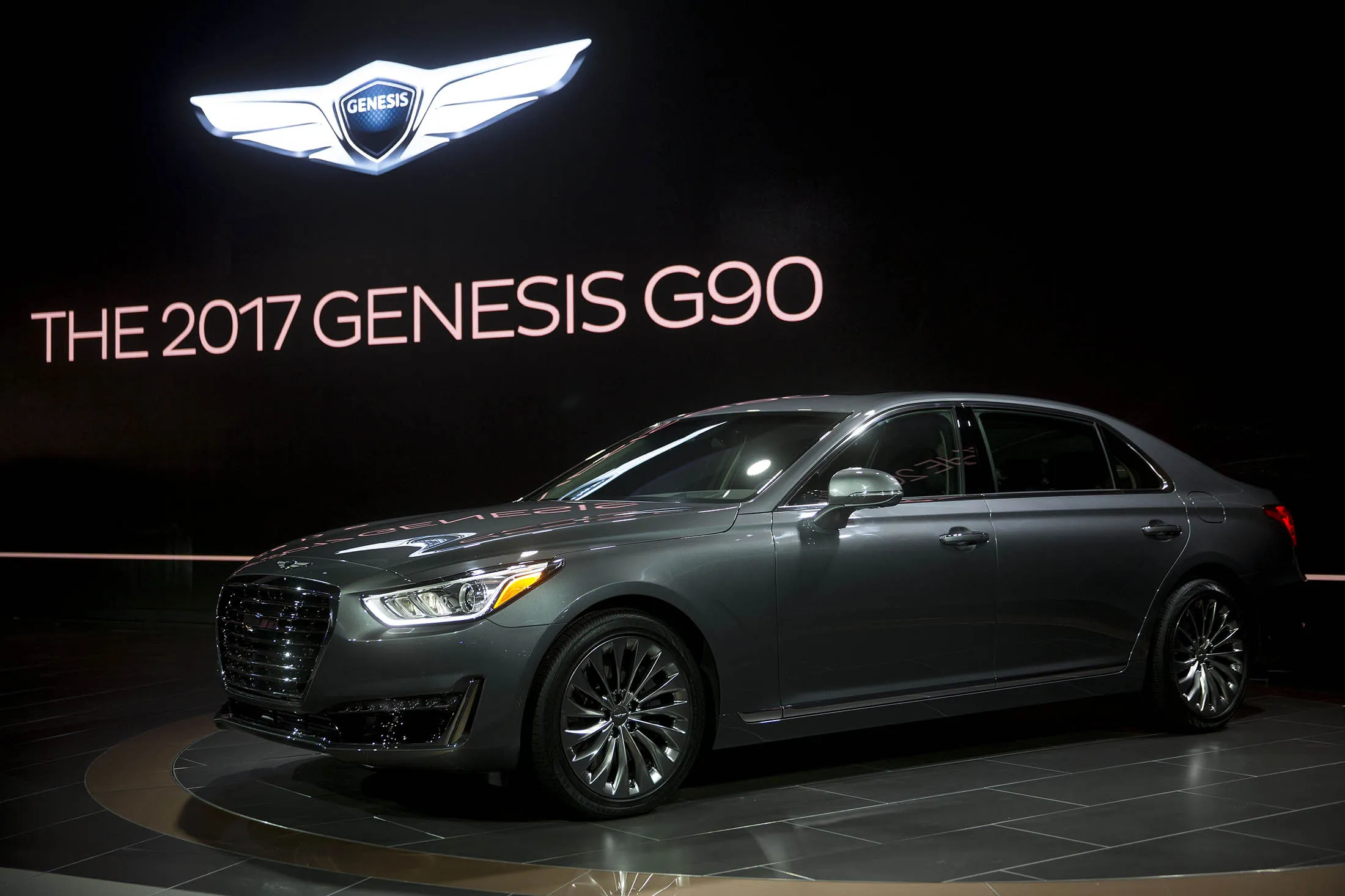 The latest model of the Hyundai Genesis sedan was unveiled at the 2016 North American International Auto Show in Detroit earlier this year.
