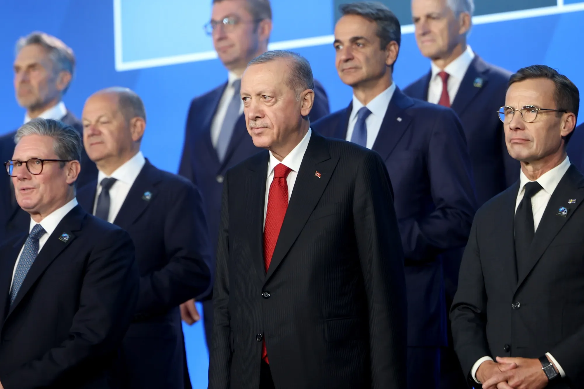 Recep Tayyip Erdogan during the NATO Summit in Washington, DC, on July 10.