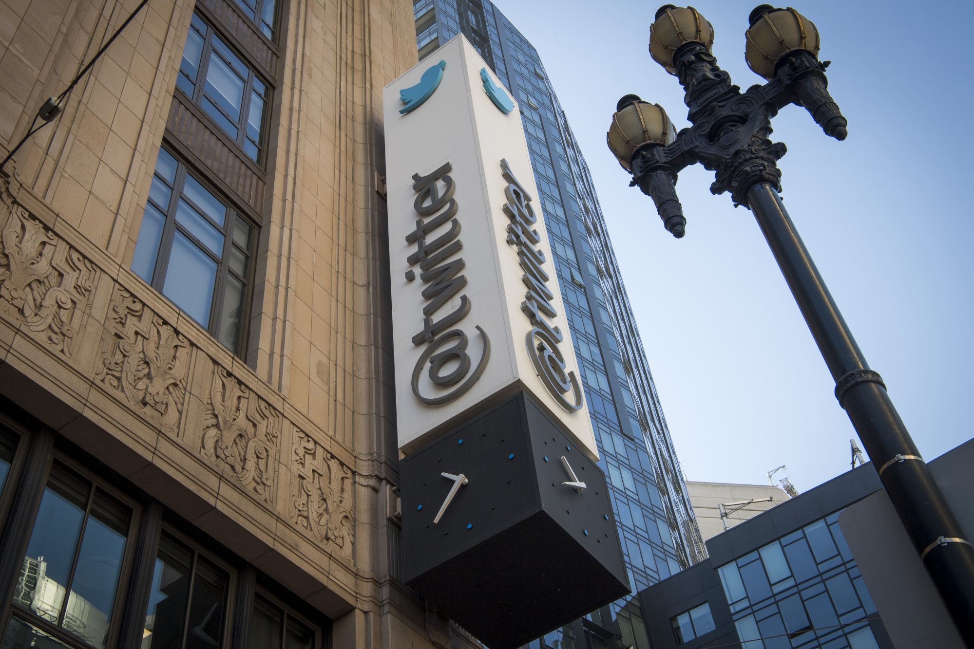 Twitter headquarters in San Francisco.&nbsp;