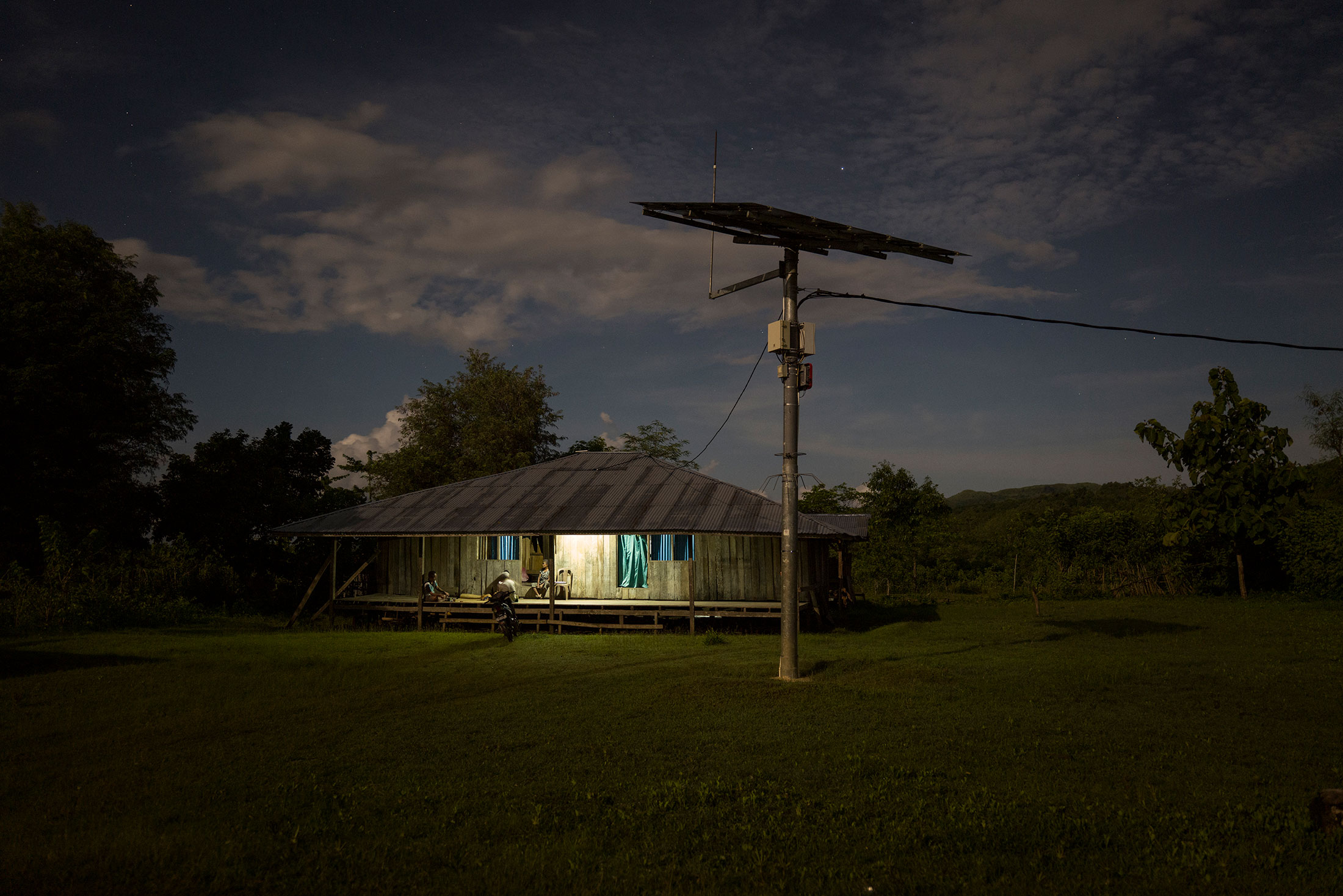 If Brisal can raise enough funds, houses like this will be able to turn on more than one light at night