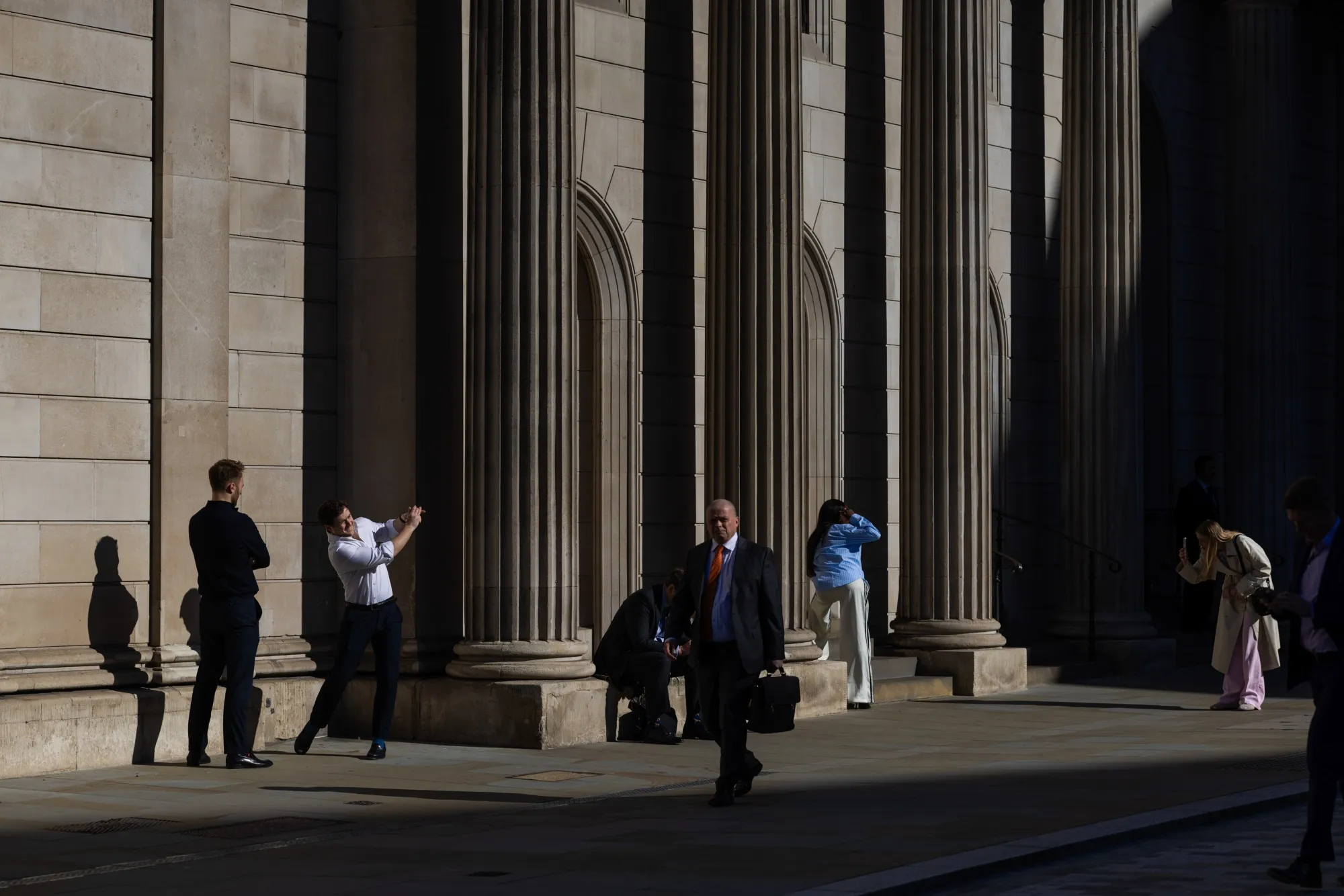 The Bank of England&nbsp;in London.