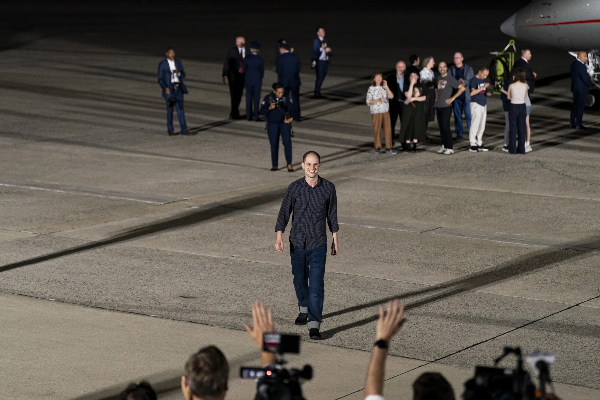 Journalist Evan Gershkovich was part of a high-profile prisoner swap in August.