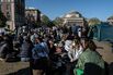 Pro-Palestinian Protests Continue At Columbia University In New York City