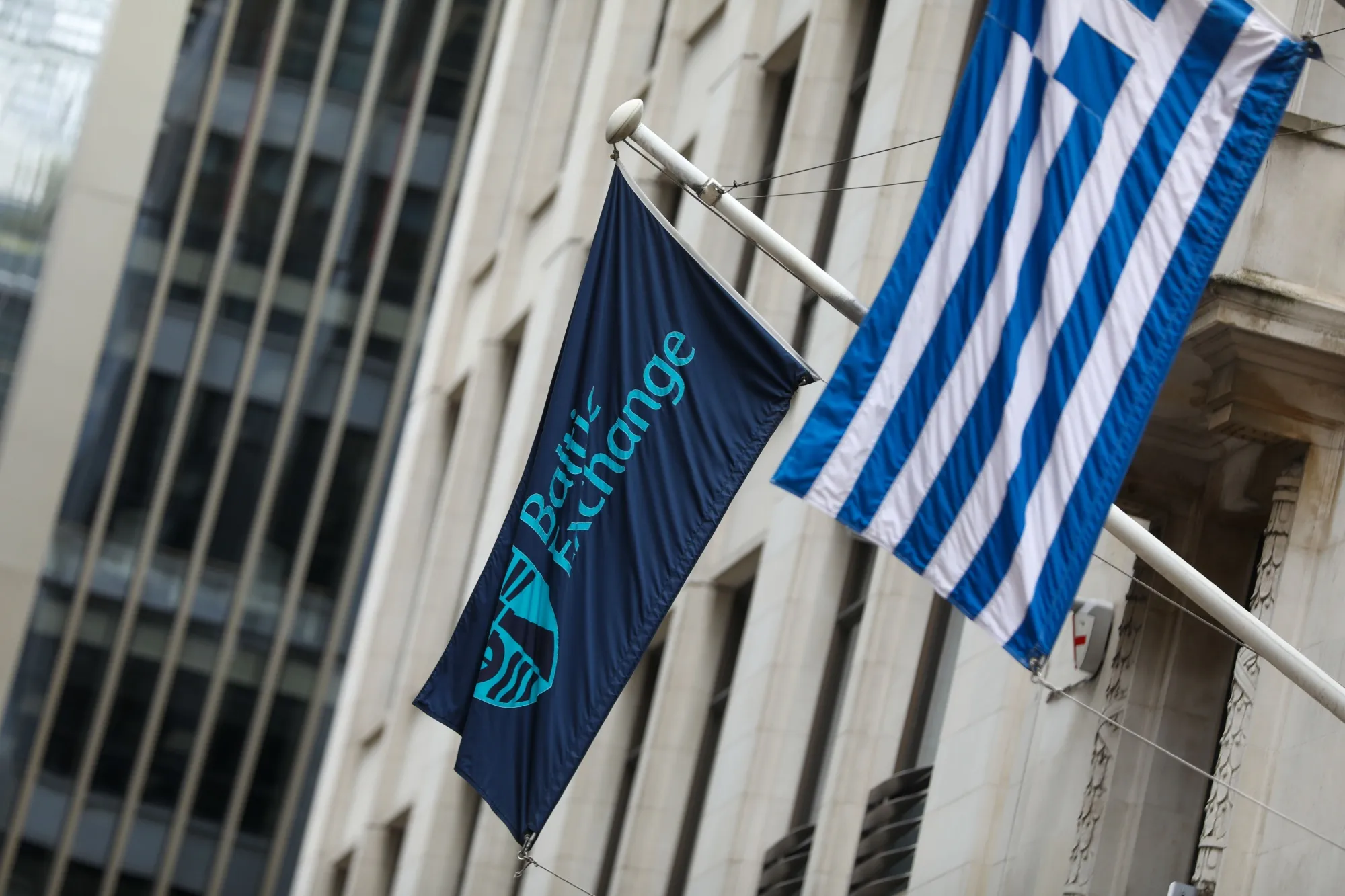 The Baltic Exchange in London.
