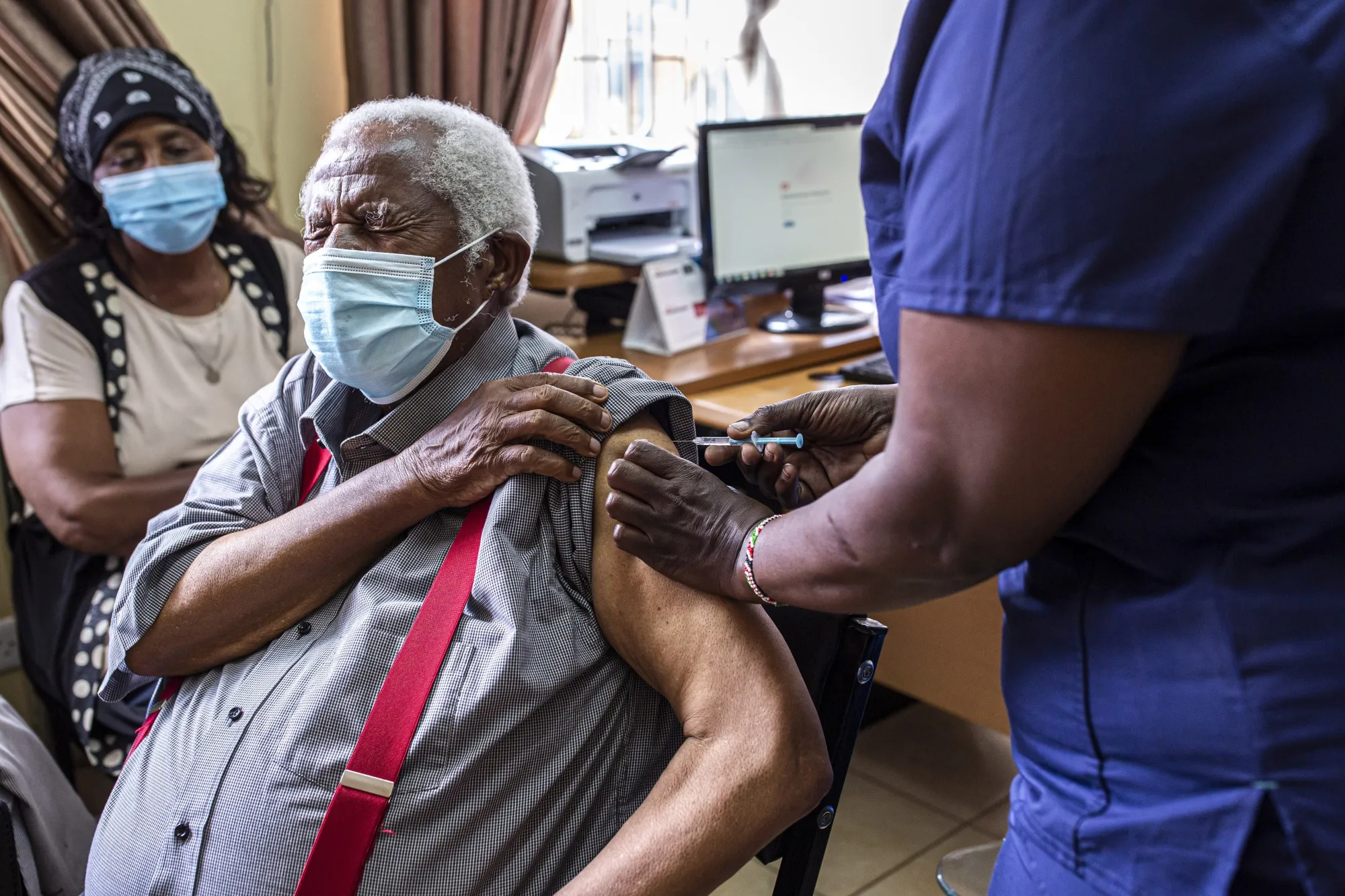 Kenya Vaccinates Elderly Against Covid-19