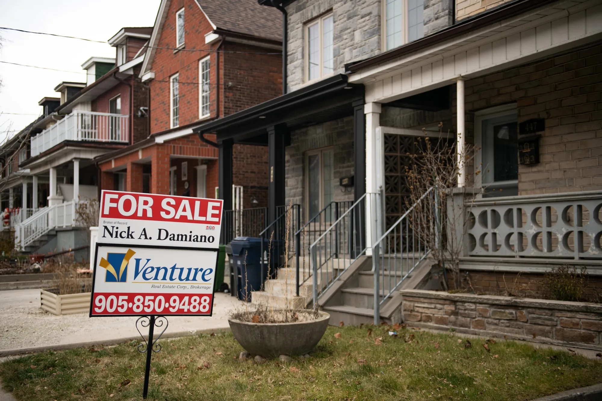 A home for sale in Toronto.
