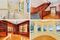 Interiors of the Mendocino Ranch's house.