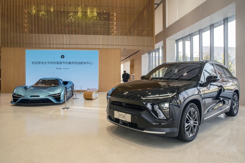 Media Tour of Nio Inc. Electric Vehicle Production Plant