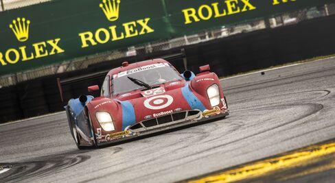 At the 2016 Rolex 24, car No. 02 in the Prototype division is a Ford Ecoboost Prototype for Ford Chip Ganassi Racing. Drivers: Scott Dixon (NZL), Tony Kanaan (BRA), Jamie McMurray (USA), Kyle Larson (USA).