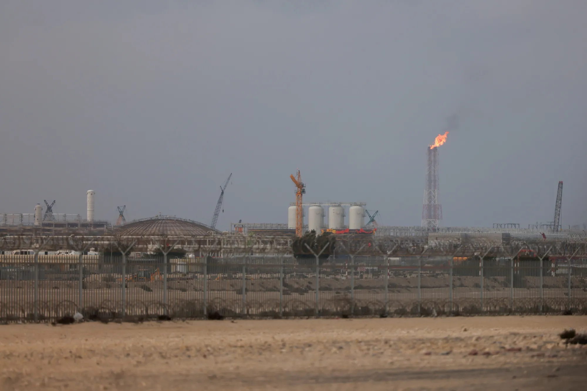 Ras Laffan Industrial City in Qatar on March 3.