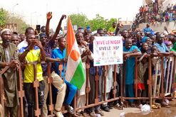 Demonstration in Niger against US military bases