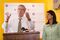 Jeb Bush appears with South Carolina Governor Nikki Haley on March 17, 2015, in Columbia, S.C.
