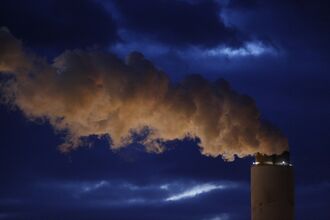 A smoke stack.