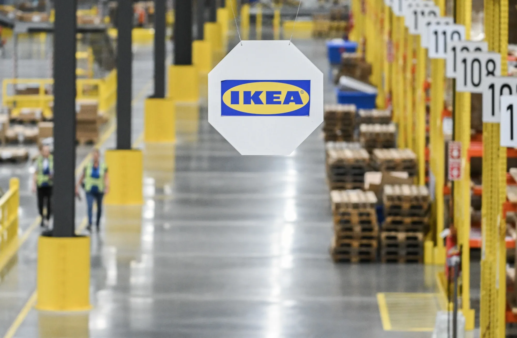 The Ikea distribution center in Beauharnois, Quebec, Canada.