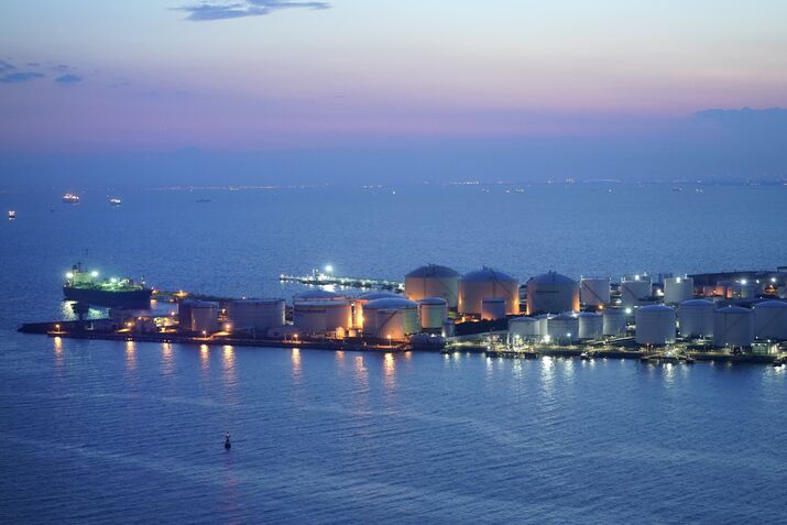 Images of Chiba Port and Its Vicinity As Japan’s Economy Shrinks Record 27.8%