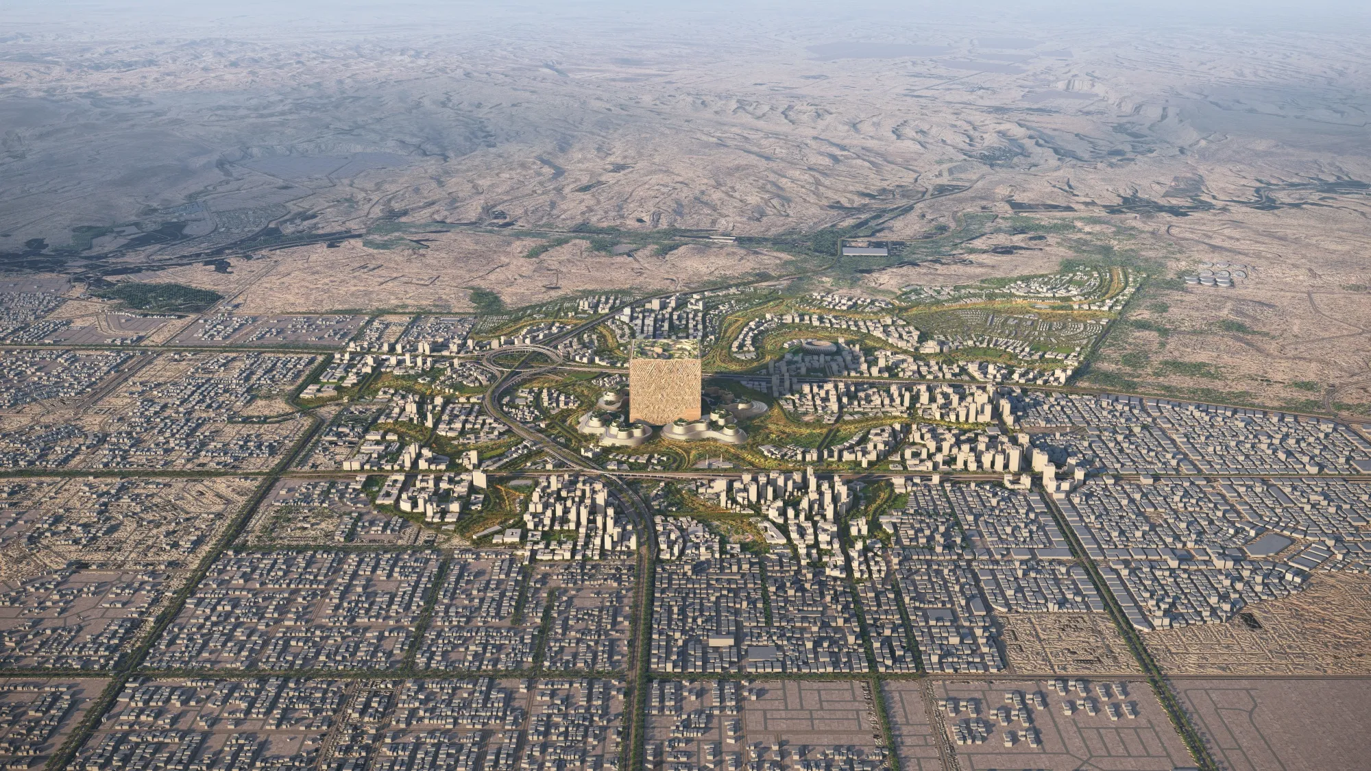 Saudi Arabia's Next Giga Project Is a Gigantic Cube in Riyadh - Bloomberg