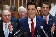 Rep. Matt Gaetz Holds Press Conference Calling For Transparency In Impeachment Inquiry