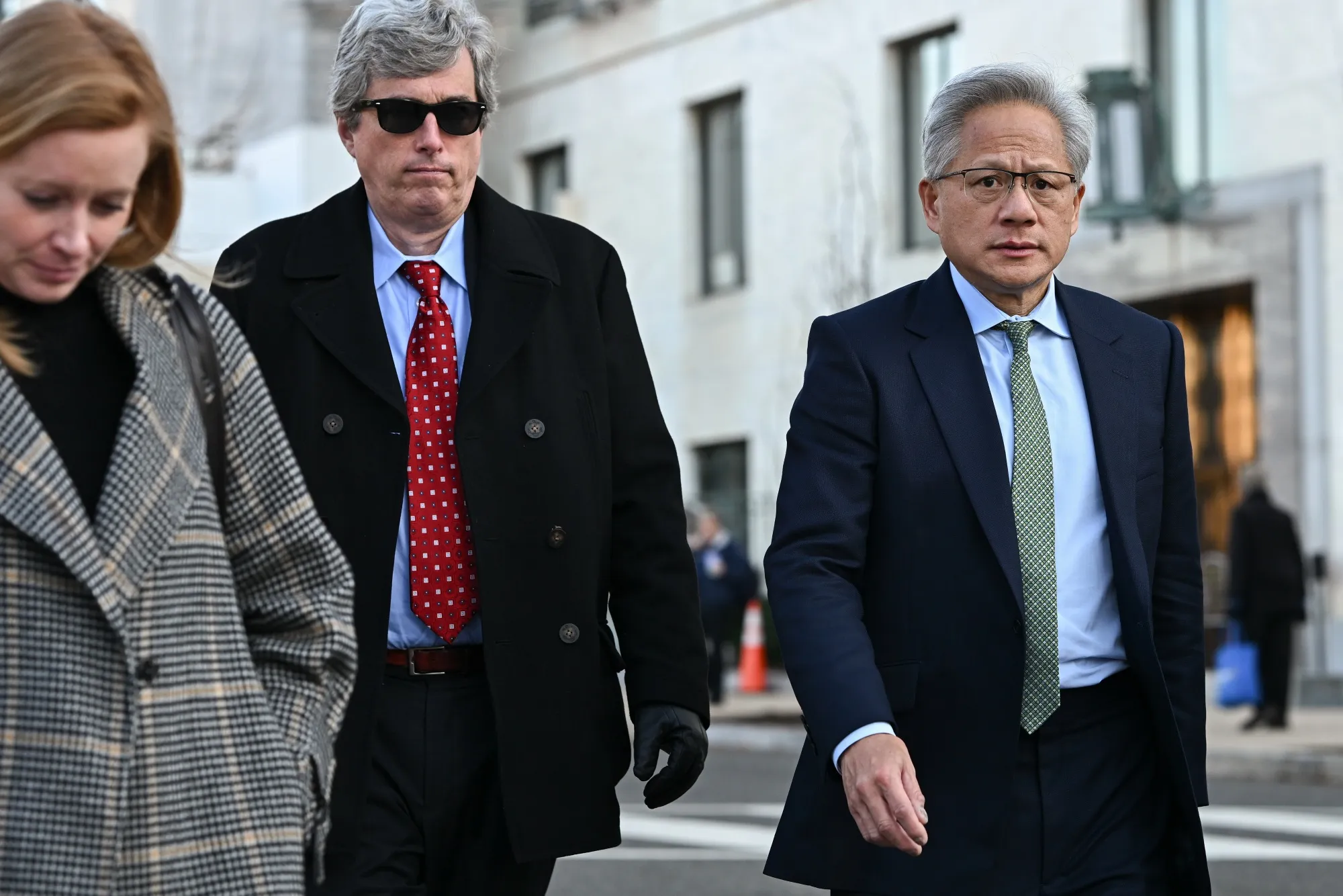 Nvidia CEO Jensen Huang On Capitol Hill