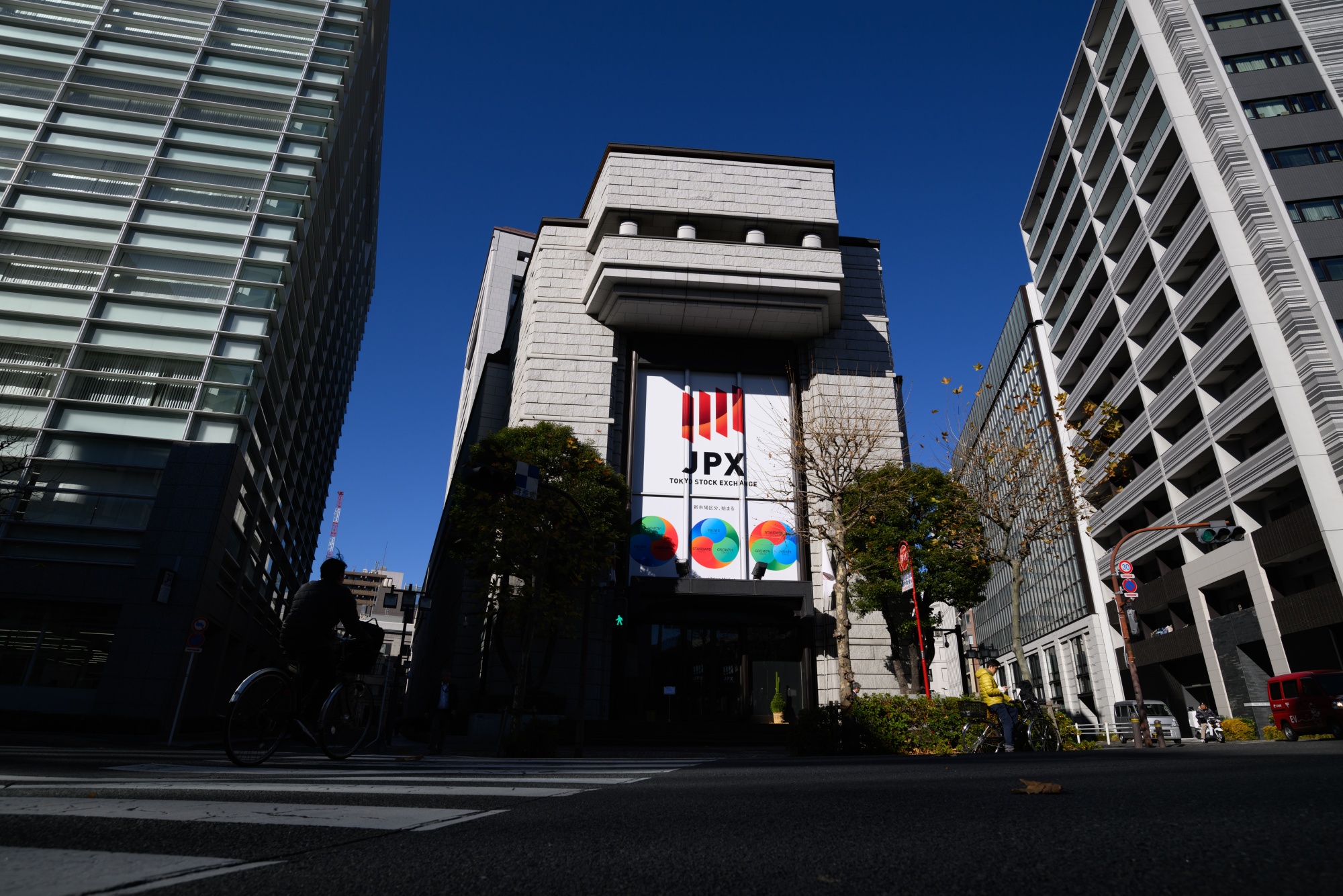 The Tokyo Stock Exchange in Tokyo, Japan.