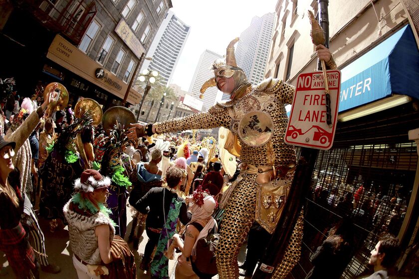 New Orleans Holds Annual Mardi Gras Celebration