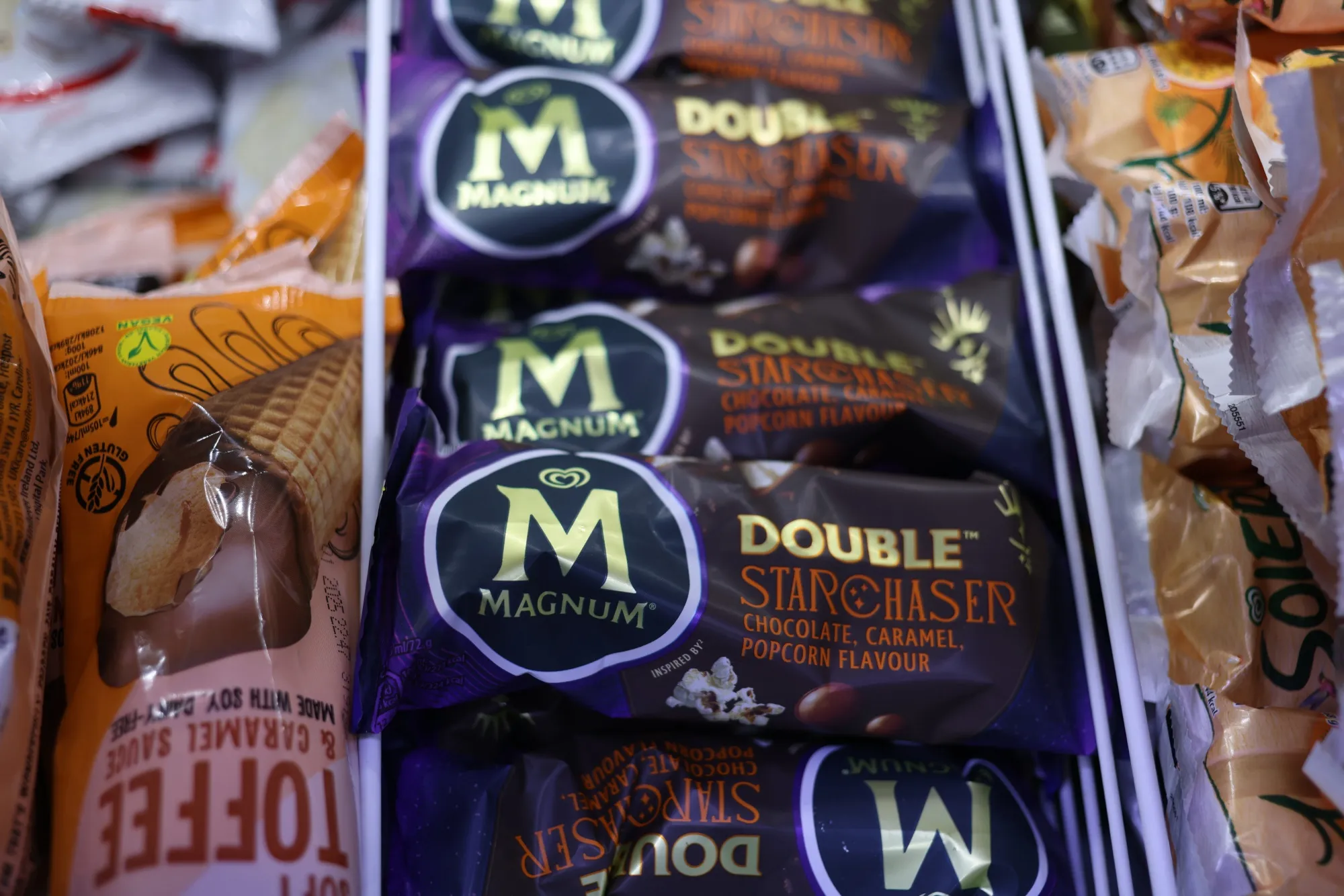 Magnum ice creams.